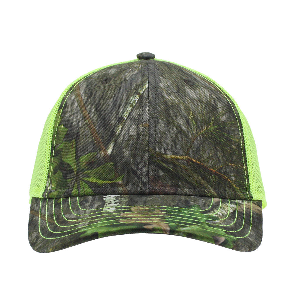 Neon Mossy Oak Camouflage Break Up Country Obsession Mesh Adjustable Hats  Baseball Cap