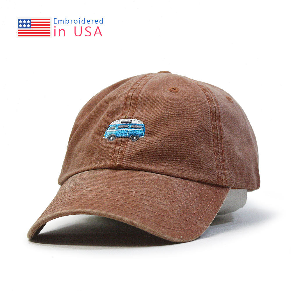 Woven Patch Dad Hat Vintage Baseball Cap Men Women