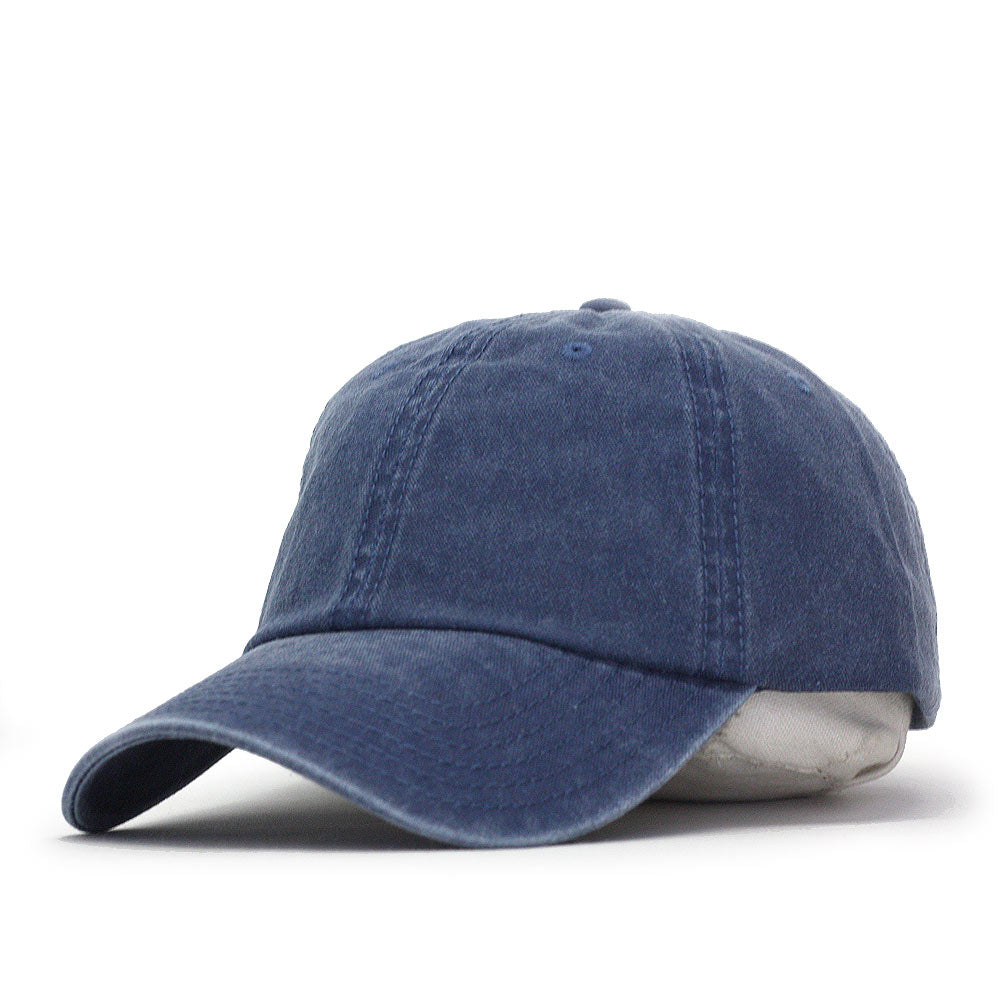 Plain Washed Cotton Twill Dad Hat Adjustable Baseball Cap - Ooh La La  Factory