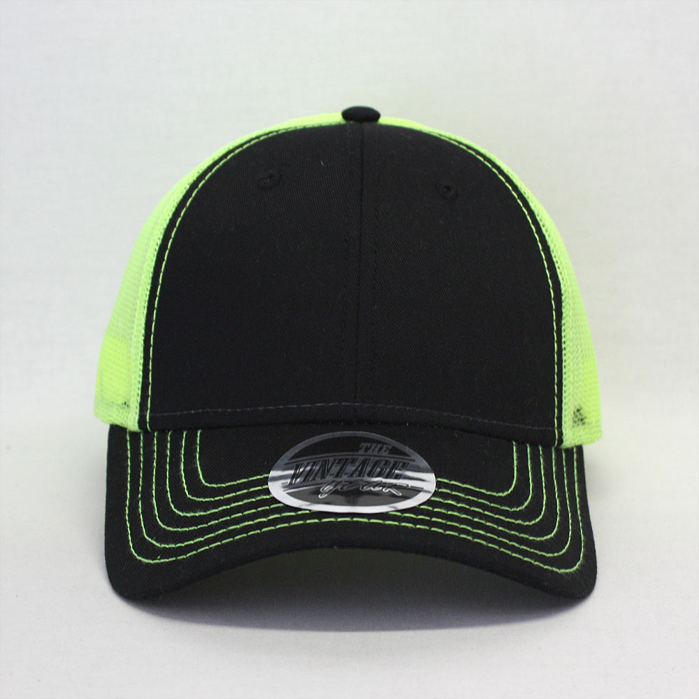 Reflective Neon Mesh Bucket Hat Boonies Hunting Fishing Outdoor Cap Washed  Cotto