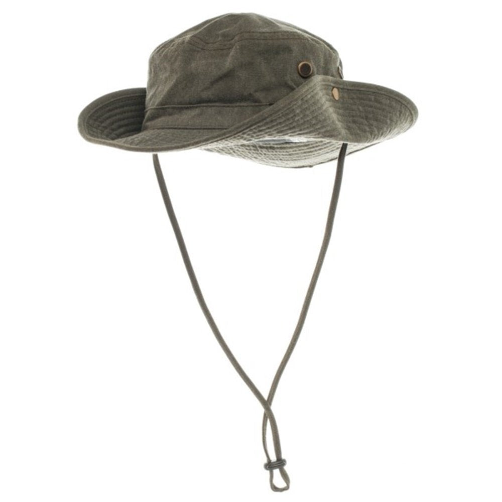 Dickies Heavy Wash Outback Snap Up Brim Sun Protection Boonie Hat