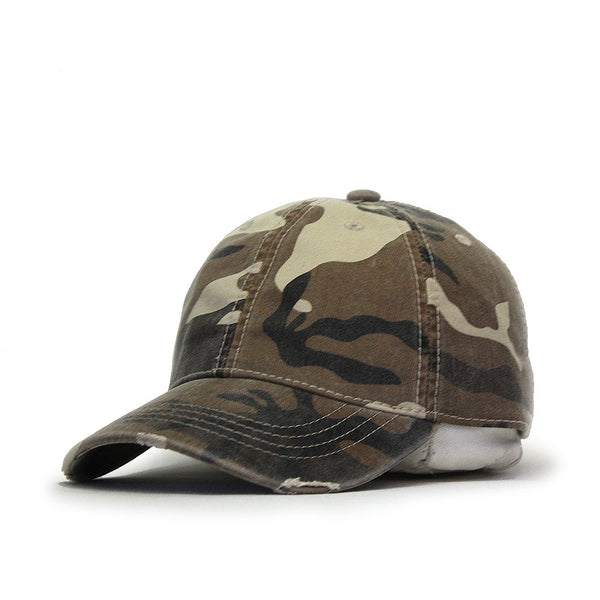 Kids Adjustable Camo Cap