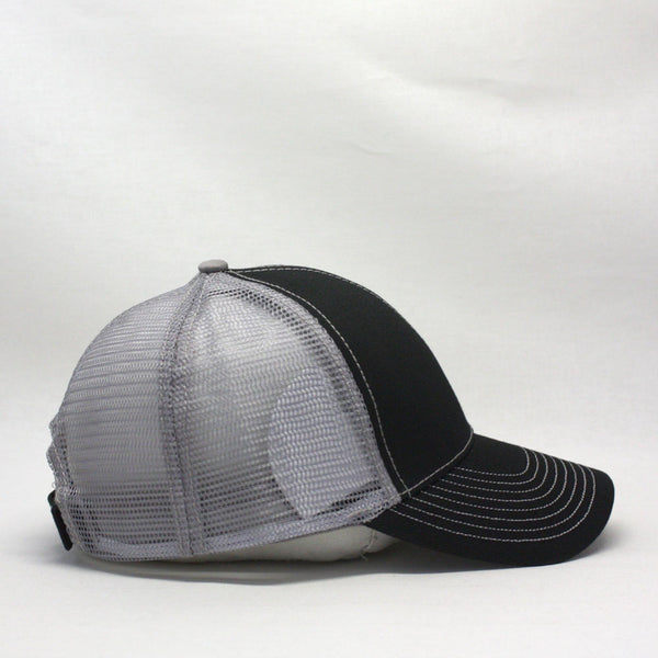 KNP CM6020 Cotton Mesh Trucker Cap, Two Tone