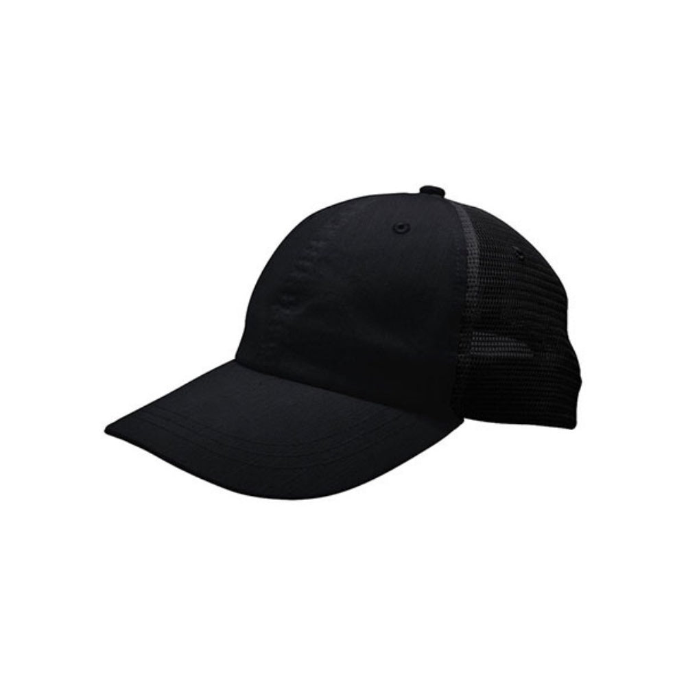 Plain Trucker Hat Mesh Back Snapback Baseball Cap Solid Visor