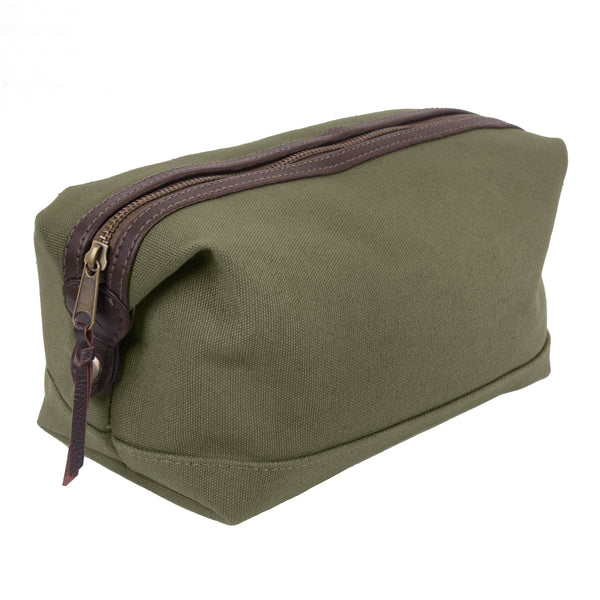 canvas travel kit pouch